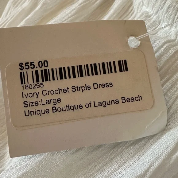 Ocean Drive Clothing Co.•mini tube dress•large•100% rayon•fringe/tassel/mirror - Picture 11 of 16